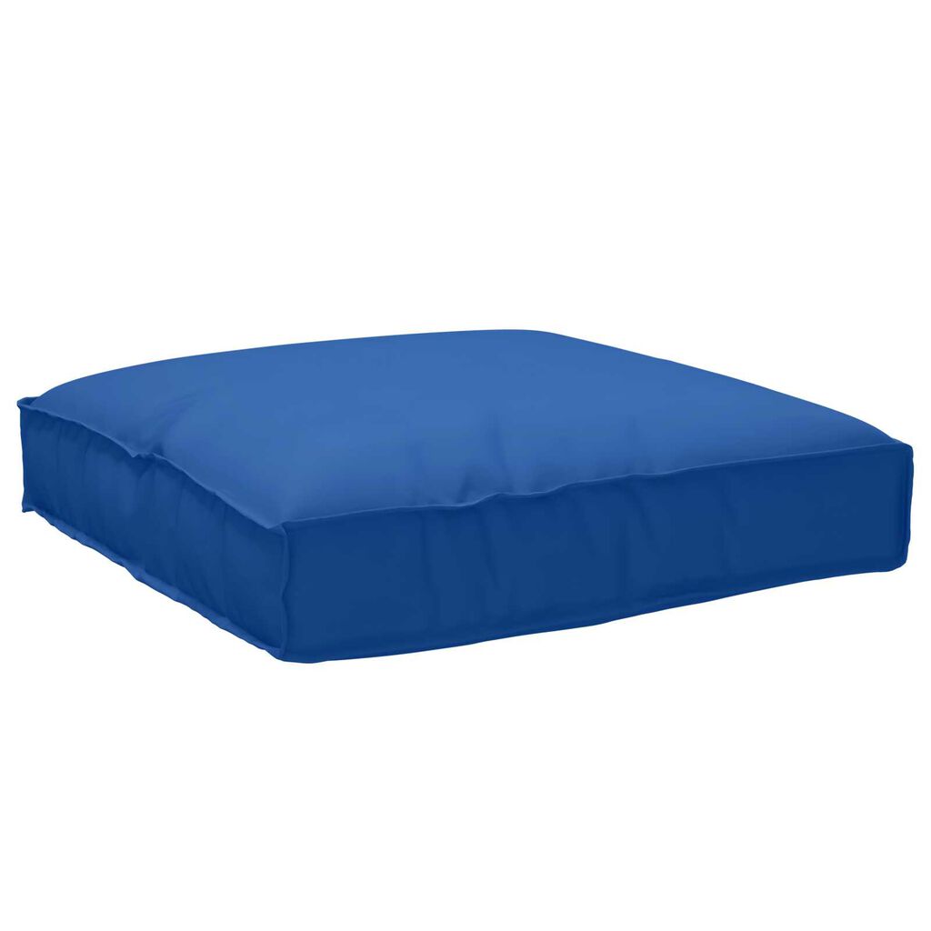 vidaXL μαξιλάρι παλέτας για κάθισμα μπλε 80 x 80 x 12 εκ με ύφασμα Oxford