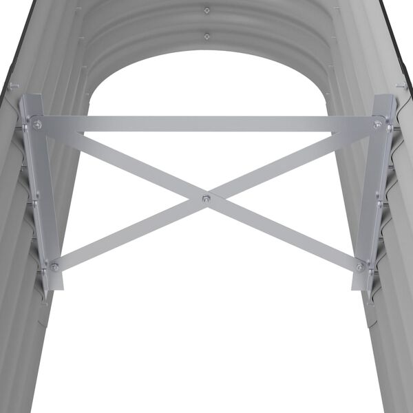 vidaXL Ζαρντινιέρα Ανθρακί 152x40x36 εκ Ατσάλι με Ηλεκτρ. Βαφή Πούδρας