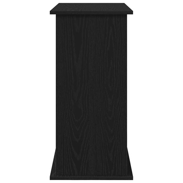 vidaXL Βάση Ενυδρείου Μαύρη Δρυς 81x36x73 εκ. από Επεξεργασμένο Ξύλο