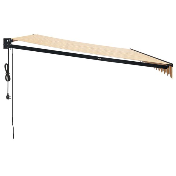 vidaXL &Tau;έ&nu;&tau;&alpha; &Pi;&tau;&upsilon;&sigma;&sigma;ό&mu;&epsilon;&nu;&eta; &Alpha;&upsilon;&tau;ό&mu;&alpha;&tau;&eta; &Kappa;ί&tau;&rho;&iota;&nu;&eta; &kappa;&alpha;&iota; &Lambda;&epsilon;&upsilon;&kappa;ή 5 x 3 &mu;.