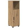 vidaXL &Nu;&tau;&omicron;&upsilon;&lambda;ά&pi;&iota; &Mu;&pi;ά&nu;&iota;&omicron;&upsilon; Artisan Oak 30 x 35 x 95 &epsilon;&kappa;