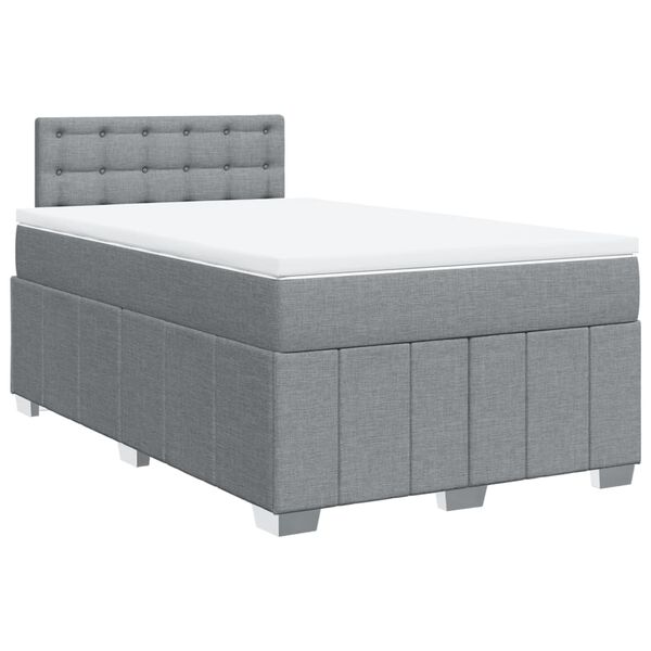 vidaXL &Kappa;&rho;&epsilon;&beta;ά&tau;&iota; Boxspring &mu;&epsilon; &Sigma;&tau;&rho;ώ&mu;&alpha; &Alpha;&nu;&omicron;&iota;&chi;&tau;ό &Gamma;&kappa;&rho;&iota; 120x190 &epsilon;&kappa;. &Upsilon;&phi;&alpha;&sigma;&mu;ά&tau;&iota;&nu;&omicron;