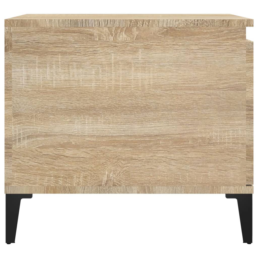 vidaXL Τραπεζάκι Σαλονιού Sonoma Δρυς 100x50x45 εκ. Επεξεργασμένο Ξύλο