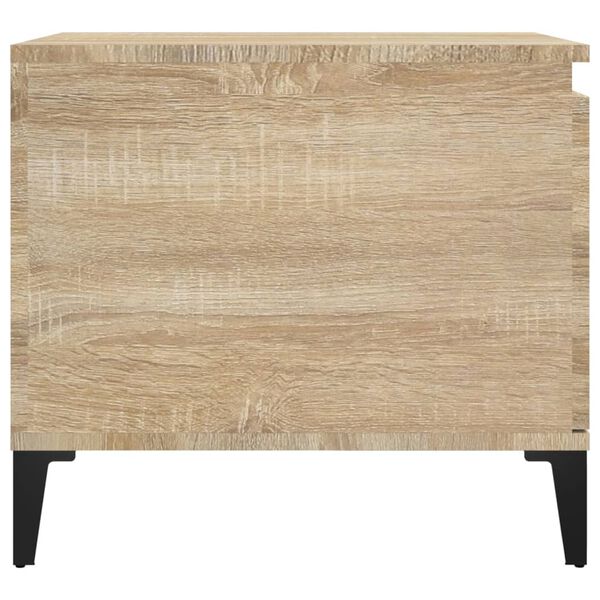 vidaXL Τραπεζάκι Σαλονιού Sonoma Δρυς 100x50x45 εκ. Επεξεργασμένο Ξύλο