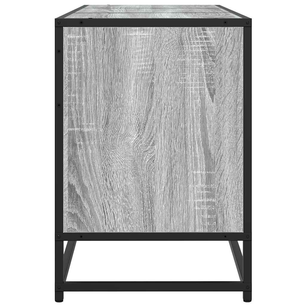 vidaXL Έπιπλο Τηλεόρασης Γκρι Sonoma 150x35x41 εκ. Επεξ. Ξύλο
