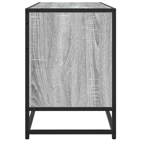 vidaXL Έπιπλο Τηλεόρασης Γκρι Sonoma 150x35x41 εκ. Επεξ. Ξύλο