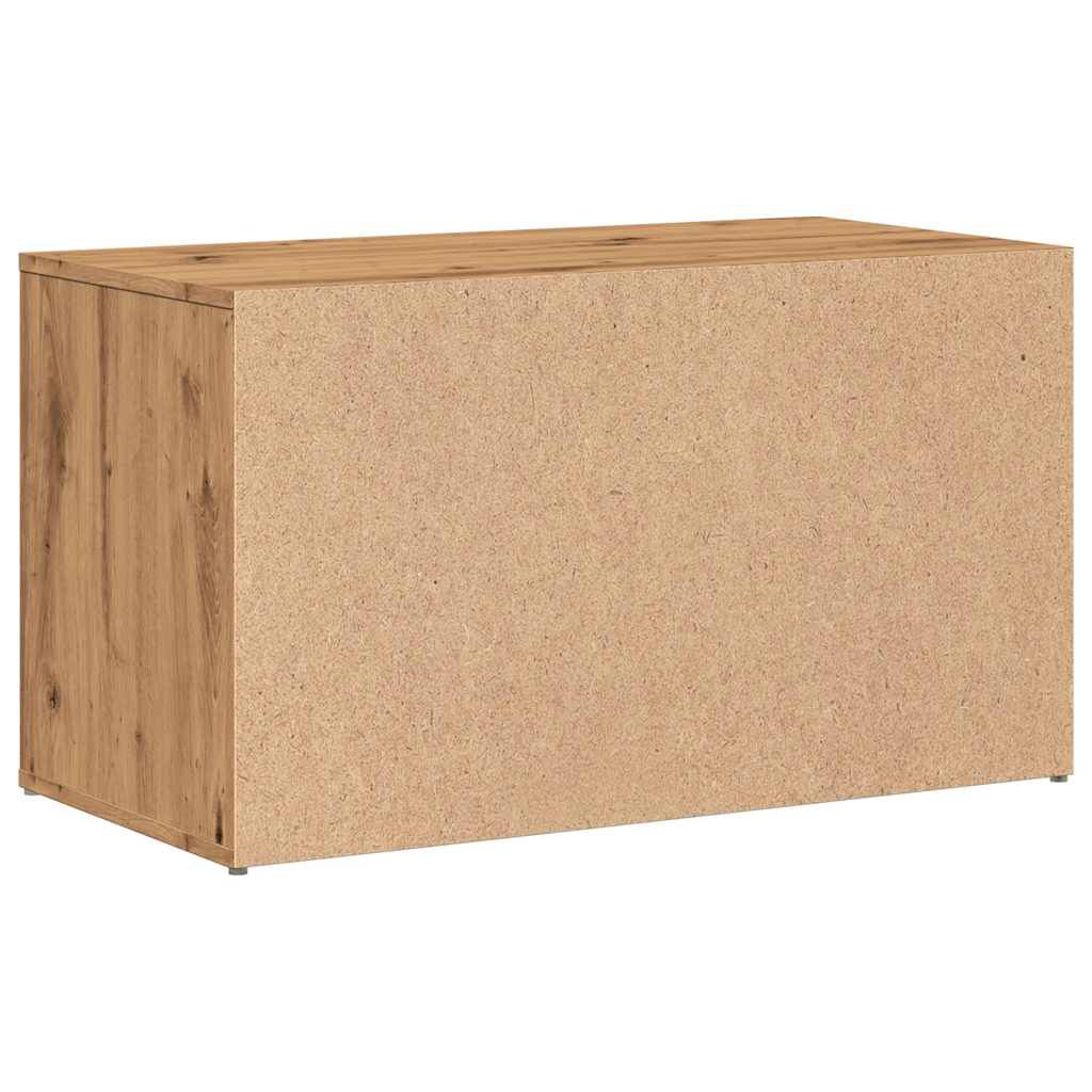 vidaXL Έπιπλο Χολ / Εισόδου τεχνίτης Δρυς 80 x 40 x 45 εκ. Μοριοσανίδα