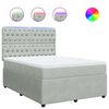 vidaXL &Kappa;&rho;&epsilon;&beta;ά&tau;&iota; Boxspring &mu;&epsilon; &Sigma;&tau;&rho;ώ&mu;&alpha; &Alpha;&nu;&omicron;&iota;&chi;&tau;ό &Gamma;&kappa;&rho;&iota; 140x200 &epsilon;&kappa;. &Beta;&epsilon;&lambda;&omicron;ύ&delta;&iota;&nu;&omicron;