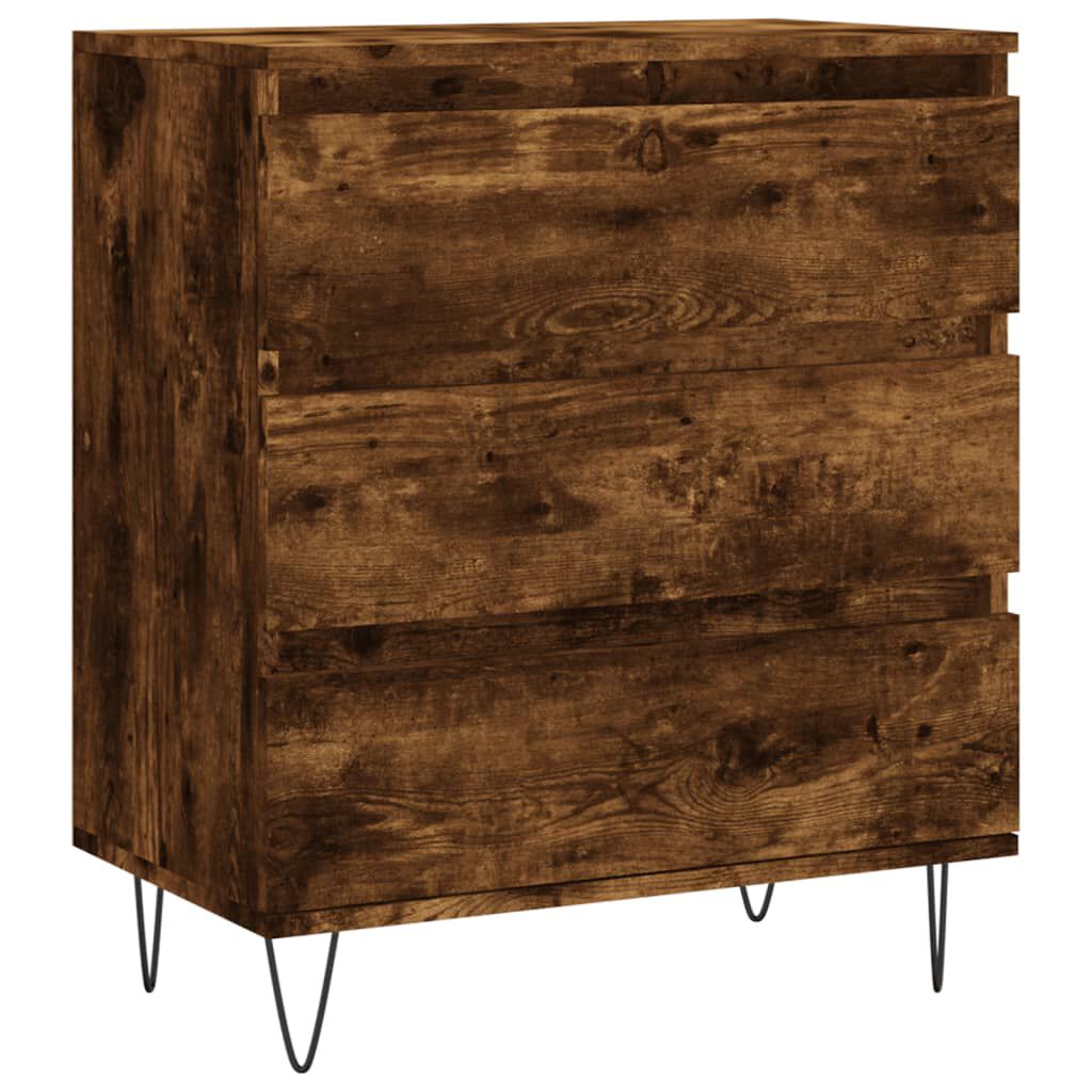 vidaXL Ντουλάπι Καπνιστή Δρυς 60x35x70 εκ. από Επεξεργασμένο Ξύλο