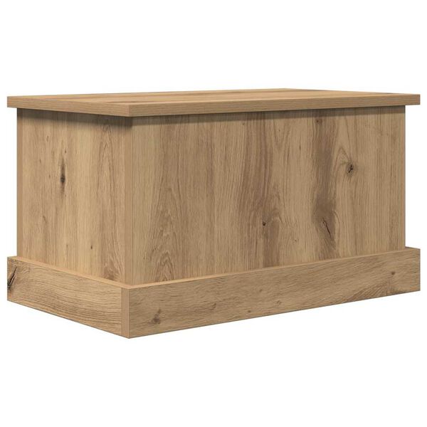 vidaXL Κουτί Αποθήκευσης Αρτισιανή Δρυς 30x50x28 εκ. Επεξ.Ξύλο
