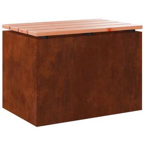 vidaXL &Pi;&alpha;&gamma;&kappa;ά&kappa;&iota; &kappa;ή&pi;&omicron;&upsilon; 1 -Seater 60 x 40 x 43 &epsilon;&kappa; &Sigma;&kappa; rusty &Omicron;&rho;&theta;&omicron;&gamma;ώ&nu;&iota;&omicron;&sigmaf;