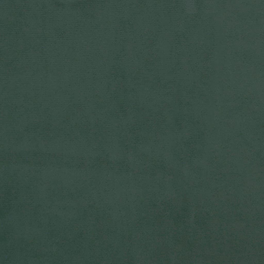 vidaXL Κεφαλάρι με Πτερύγια Πράσινο 183x23x118/128 εκ. Βελούδινο