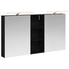 vidaXL &Sigma;&epsilon;&tau; &Nu;&tau;&omicron;&upsilon;&lambda;&alpha;&pi;&iota;ώ&nu; &Mu;&pi;ά&nu;&iota;&omicron;&upsilon; 3 &tau;&mu;&chi;. 130 x 14,5 x 70 &epsilon;&kappa;