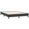vidaXL Box Spring &Kappa;&rho;&epsilon;&beta;ά&tau;&iota; &chi;&omega;&rho;ί&sigmaf; &sigma;&tau;&rho;ώ&mu;&alpha; &Mu;&alpha;ύ&rho;&omicron; 140x210 cm &Beta;&epsilon;&lambda;&omicron;ύ&delta;&iota;&nu;&omicron;