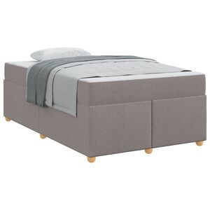 vidaXL &Sigma;&kappa;&epsilon;&lambda;&epsilon;&tau;ό&sigmaf; &Kappa;&rho;&epsilon;&beta;&alpha;&tau;&iota;&omicron;ύ &mu;&epsilon; &sigma;&tau;&rho;ώ&mu;&alpha; Taupe 120 x 200 cm ύ&phi;&alpha;&sigma;&mu;&alpha;