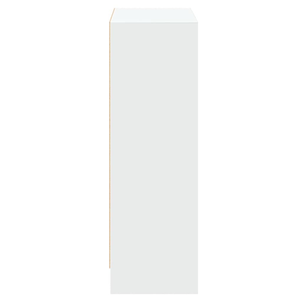 vidaXL Βιβλιοθήκη Λευκή 60 x 24 x 76 εκ. από Επεξεργασμένο Ξύλο