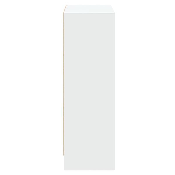vidaXL Βιβλιοθήκη Λευκή 60 x 24 x 76 εκ. από Επεξεργασμένο Ξύλο