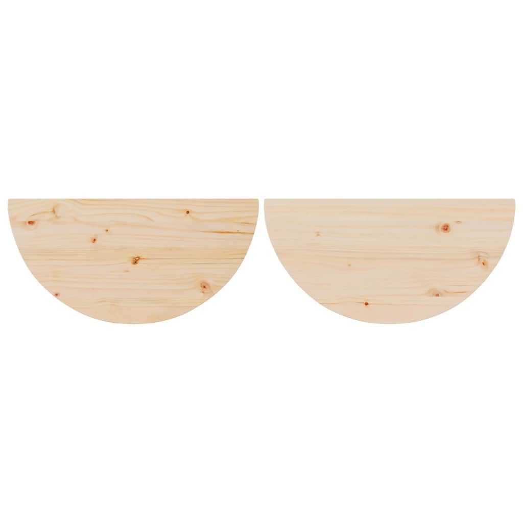 vidaXL Τραπεζάκι σαλονιού 2 pcs Φυσικό 79 x 39.5 x 40 εκ