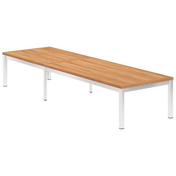 vidaXL &Xi;&alpha;&pi;&lambda;ώ&sigma;&tau;&rho;&alpha; &alpha;&pi;ό &Mu;&alpha;&sigma;ί&phi; &Xi;ύ&lambda;&omicron; Teak &kappa;&alpha;&iota; &Alpha;&nu;&omicron;&xi;&epsilon;ί&delta;&omega;&tau;&omicron; &Alpha;&tau;&sigma;ά&lambda;&iota; &mu;&epsilon; &Mu;&alpha;&xi;&iota;&lambda;ά&rho;&iota;