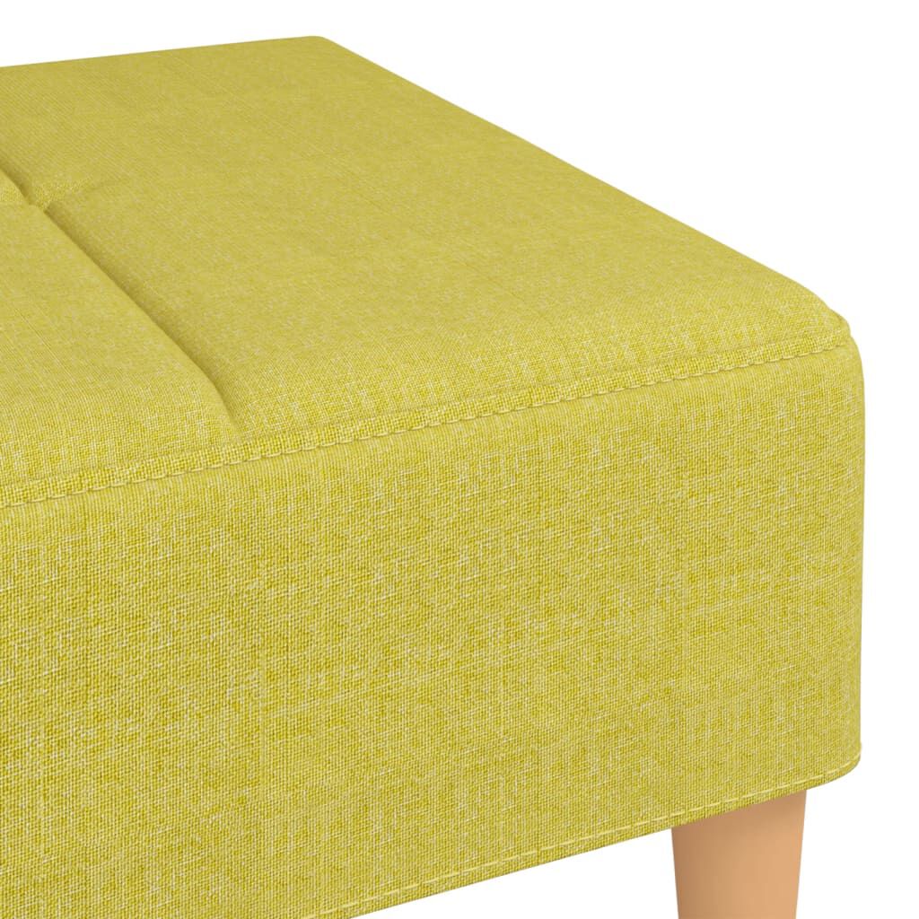 vidaXL Υποπόδιο Πράσινο 78 x 56 x 32 εκ. Υφασμάτινο