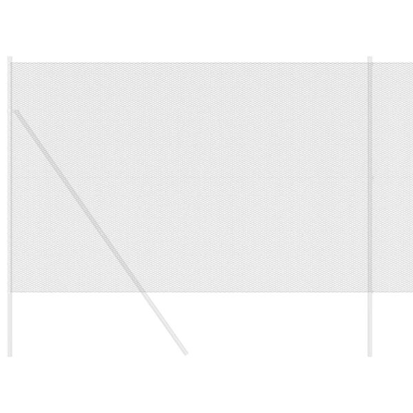 vidaXL Φράχτης Εξαγώνου Γκρι 1,5 x 100 μ PVC