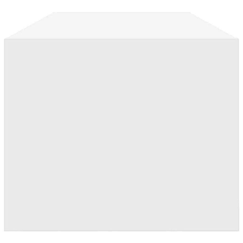 vidaXL Ντουλάπι TV Λευκό 100 x 31 x 25.5 εκ. Επεξεργασμένο ξύλο