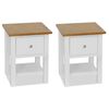 vidaXL &Kappa;&omicron;&mu;&omicron;&delta;ί&nu;&alpha; 2 &tau;&epsilon;&mu;. 36 x 30 x 47 &epsilon;&kappa;. &alpha;&pi;ό &Mu;&alpha;&sigma;ί&phi; &Xi;ύ&lambda;&omicron; &Delta;&rho;&upsilon;ό&sigmaf;