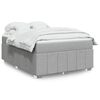 vidaXL &Kappa;&rho;&epsilon;&beta;ά&tau;&iota; Boxspring &mu;&epsilon; &Sigma;&tau;&rho;ώ&mu;&alpha; &Alpha;&nu;&omicron;&iota;&chi;&tau;ό &Gamma;&kappa;&rho;&iota; 140x190 &epsilon;&kappa;. &Upsilon;&phi;&alpha;&sigma;&mu;ά&tau;&iota;&nu;&omicron;