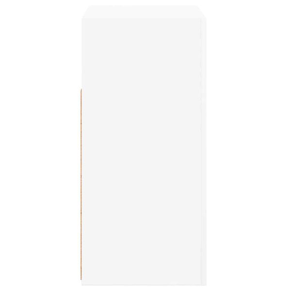 vidaXL Ντουλάπι με LED Λευκό 80 x 35 x 75 εκ.