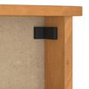 vidaXL Επίτοιχη κρεμάστρα παλτών SANDNES 87x12x35 εκ. Πεύκο μασίφ ξύλο