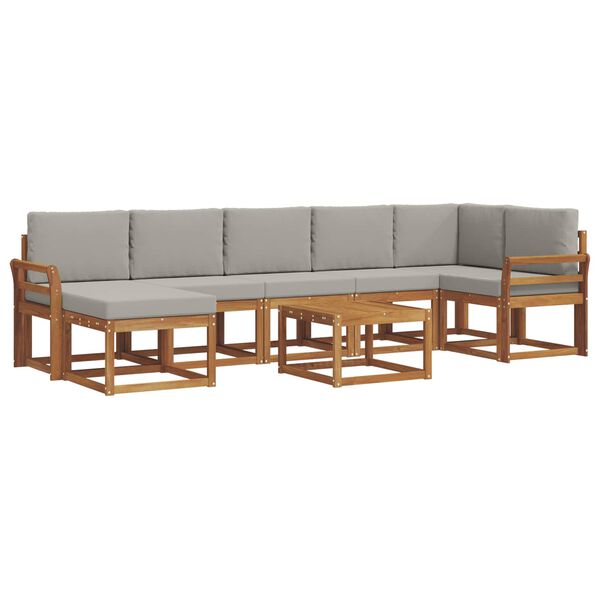 vidaXL &Sigma;&epsilon;&iota;&rho;ά &Kappa;&alpha;&nu;&alpha;&pi;έ &Epsilon;&xi;&omega;&tau;&epsilon;&rho;&iota;&kappa;&omicron;ύ 8 pcs &Phi;&upsilon;&sigma;&iota;&kappa;ό &kappa;&alpha;&iota; &Alpha;&nu;&omicron;&iota;&chi;&tau;ό &Gamma;&kappa;&rho;&iota;