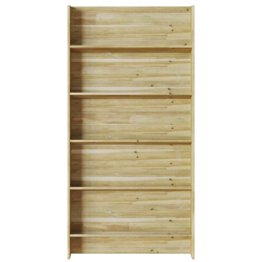 vidaXL Βάση Φυτών 5-Επιπέδων 90x15x180 εκ. Φυσικό Ξύλο