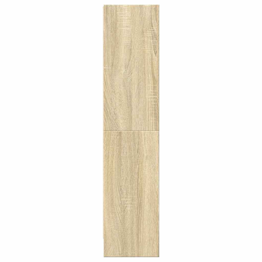 vidaXL Βιβλιοθήκη Sonoma Δρυς 60x24x109 εκ. από Επεξεργασμένο Ξύλο