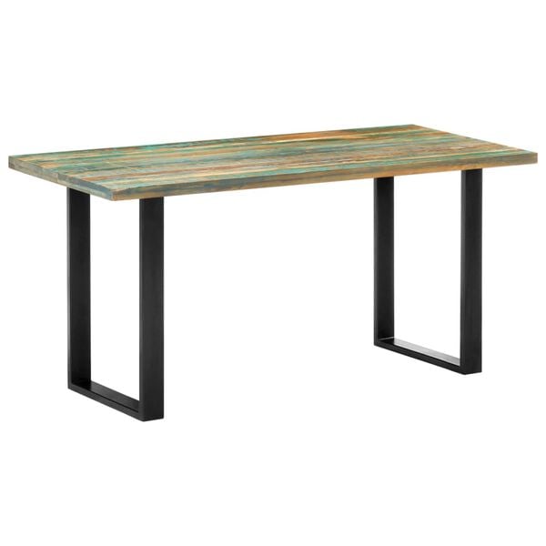 vidaXL Τραπεζαρία 160 x 80 x 75 εκ. από Μασίφ Ανακυκλωμένο Ξύλο