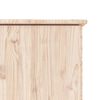 vidaXL Έπιπλο Τηλεόρασης ALTA 112 x 35 x 41 εκ. από Μασίφ Ξύλο Πεύκου