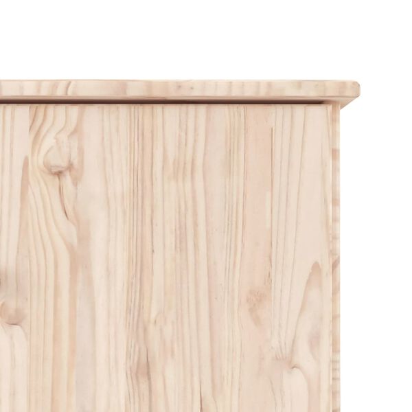 vidaXL Έπιπλο Τηλεόρασης ALTA 112 x 35 x 41 εκ. από Μασίφ Ξύλο Πεύκου