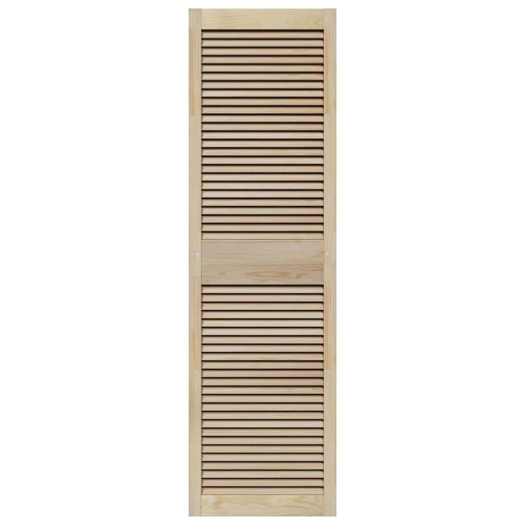 vidaXL Πόρτες Ντουλάπας με πόρτα 4 pcs Καφέ 170 x 49.5 x 2.1 εκ