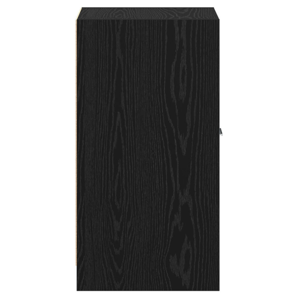 vidaXL Φαρμακοποιός Ντουλάπι Μαύρη Δρυς 40x41x77,5 εκ. Επεξεργασμένο Ξύλο