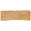 vidaXL &Epsilon;&pi;&iota;&phi;ά&nu;&epsilon;&iota;&alpha; &Tau;&rho;&alpha;&pi;&epsilon;&zeta;&iota;&omicron;ύ 110x40x2,5 &epsilon;&kappa;. Live Edge &Mu;&alpha;&sigma;ί&phi; &Xi;ύ&lambda;&omicron; &Mu;ά&nu;&gamma;&kappa;&omicron;