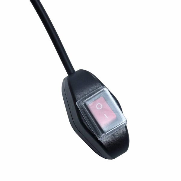 vidaXL Τέντα Συρόμενη Χειροκίνητη με LED Μπλε/Λευκό 300 x 250 εκ.