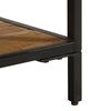 vidaXL Κομοδίνο με συρτάρι Καφέ 40 x 35 x 50 εκ. Μασίφ ξύλο μάνγκο