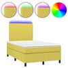 vidaXL &Kappa;&rho;&epsilon;&beta;ά&tau;&iota; Boxspring &mu;&epsilon; &Sigma;&tau;&rho;ώ&mu;&alpha; & LED &Pi;&rho;ά&sigma;&iota;&nu;&omicron; 120x200 &epsilon;&kappa; &Upsilon;&phi;&alpha;&sigma;&mu;ά&tau;&iota;&nu;&omicron;