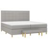 vidaXL &Kappa;&rho;&epsilon;&beta;ά&tau;&iota; Boxspring &mu;&epsilon; &Sigma;&tau;&rho;ώ&mu;&alpha; &Alpha;&nu;&omicron;&iota;&chi;&tau;ό &Gamma;&kappa;&rho;&iota; 200x200 &epsilon;&kappa;. &Upsilon;&phi;&alpha;&sigma;&mu;ά&tau;&iota;&nu;&omicron;