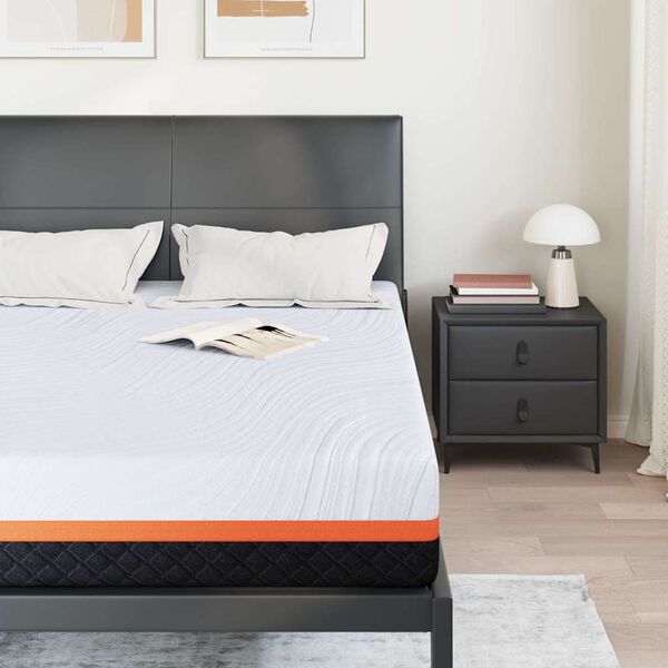 vidaXL &Sigma;&tau;&rho;ώ&mu;&alpha; &Lambda;&epsilon;&upsilon;&kappa;ό &kappa;&alpha;&iota; &Gamma;&kappa;&rho;&iota; 160 x 200 cm &Zeta;&alpha;&kappa;ά&rho; ύ&phi;&alpha;&sigma;&mu;&alpha;