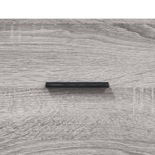 vidaXL Ντουλάπι Γκρι Sonoma 69,5 x 34 x 180 εκ. Επεξεργασμένο Ξύλο