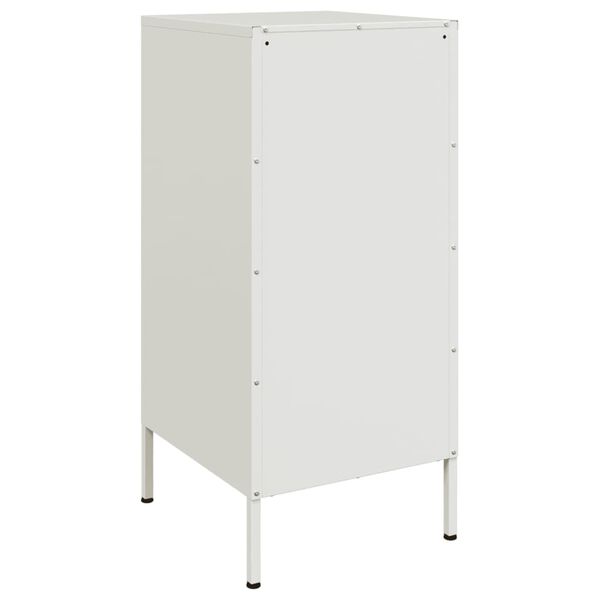 vidaXL Ντουλάπι Λευκό 36 x 39 x 79 εκ. από Χάλυβα
