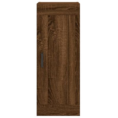 vidaXL Ντουλάπι Καφέ Δρυς 34,5 x 34 x 180 εκ. από Επεξεργασμένο Ξύλο