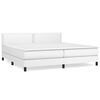 vidaXL &Kappa;&rho;&epsilon;&beta;ά&tau;&iota; Boxspring &mu;&epsilon; &Sigma;&tau;&rho;ώ&mu;&alpha; &Lambda;&epsilon;&upsilon;&kappa;ό 200x200 &epsilon;&kappa;. &Sigma;&upsilon;&nu;&theta;&epsilon;&tau;&iota;&kappa;ό &Delta;έ&rho;&mu;&alpha;