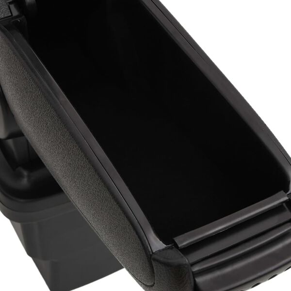 vidaXL Τεμπέλης Αυτοκινήτου Μαύρος 17x32x(37-53) εκ. από ABS