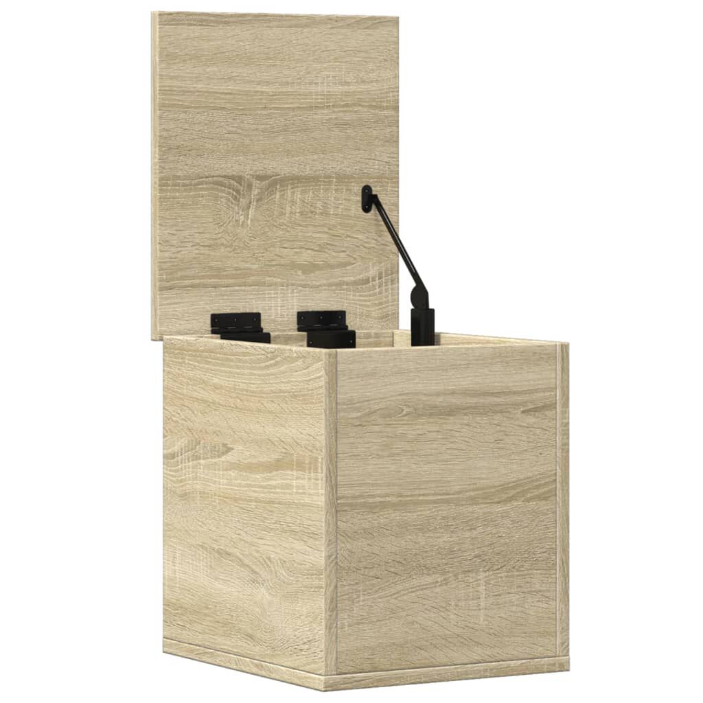 vidaXL Κουτί Αποθήκευσης Sonoma Δρυς 30x35x35 εκ. Επεξεργασμένο Ξύλο